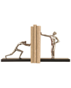 GLOBAL VIEWS GLOBAL VIEWS SET OF 2 BLOCKHEAD BOOKENDS