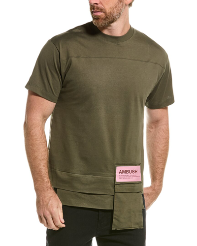 Ambush Cotton T-shirt In Green