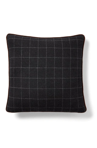 Ralph Lauren Modern Driver Accent Pillow In True Charcoal