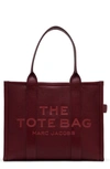 Marc Jacobs The Large Leather Tote Bag In Cherry