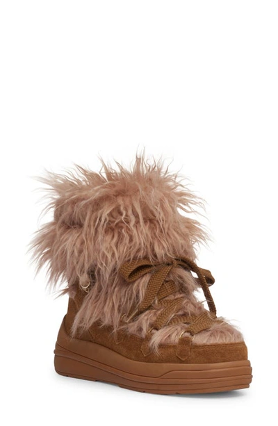 Moncler Insolux Snow Boot In Camel