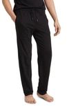 Nordstrom Organic Cotton & Tencel® Modal Lounge Pants In Black