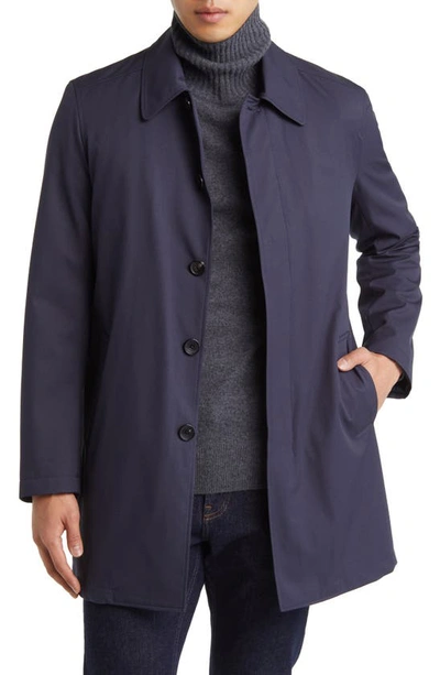 Cardinal Of Canada Mccord Water Repellent Rain Coat In Navy