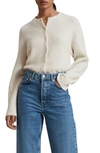 & Other Stories Alpaca Blend Cardigan In Offwhite