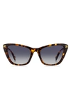 Marc Jacobs Women's Mj 1095/s 53mm Cat-eye Sunglasses In Havana