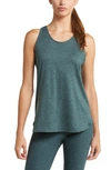 Zella Liana Restore Soft Lite Tank In Green Duck