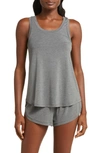 Honeydew Intimates Good Times Short Pajamas In Heather Charcoal