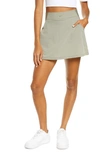 Nike Bliss Lux Training Skort In Light Army/ Clear