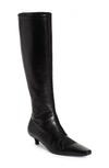 TOTÊME THE SLIM POINTED TOE KNEE HIGH BOOT