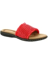 ARRAY CABRILLO WOMENS WOVEN BRAIDED SLIDE SANDALS