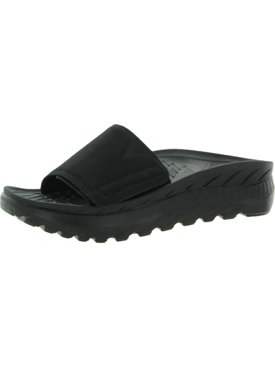 Vionic Rejuvenate Womens Slip On Comfort Slide Sandals In Black