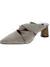 SANCTUARY WOMENS LEATHER POINTED TOE MULES