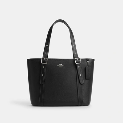 Coach Outlet Gallery Tote In Black