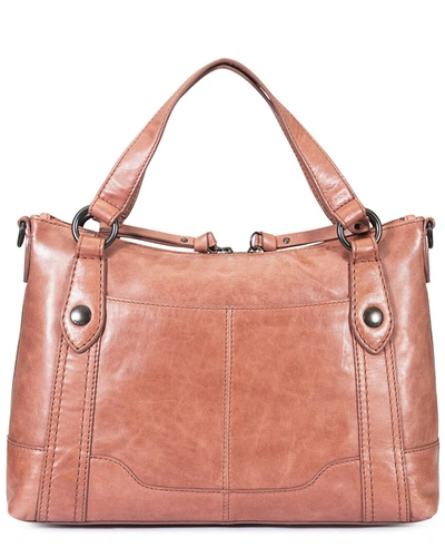 Frye Melissa Medium Leather Satchel In Pink