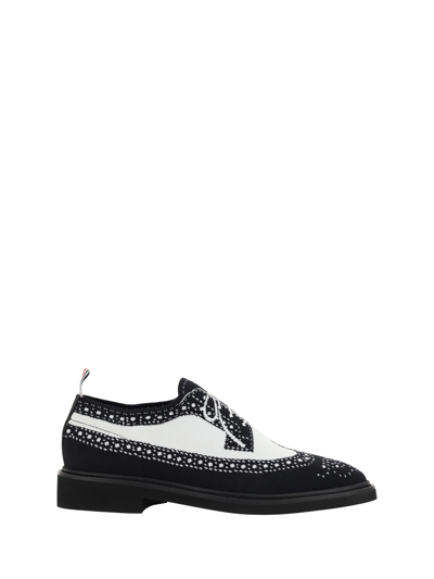 Thom Browne Lace-up Shoes In Blk/wht