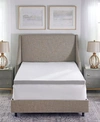 Bodipedic 2 Cooling Gel Memory Foam Mattress Topper With Graphene Infused Cover Collection In White