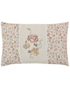 Royal Court Chablis Boudoir Decorative Pillow, 13" X 21" In Rose Gold