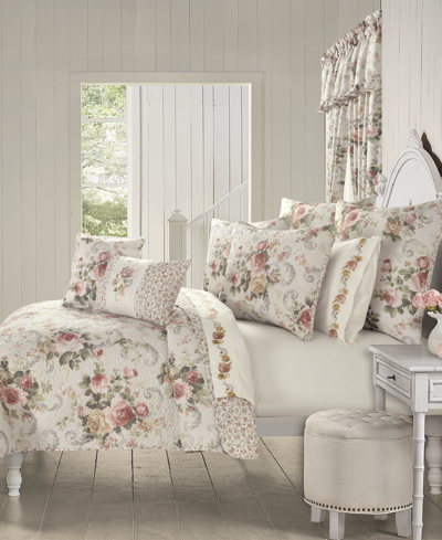 Royal Court Chablis 3 Piece Quilt Set, King/california King In Rose Gold