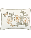 Royal Court Evergreen Boudoir Decorative Pillow, 13" X 21" In Sage
