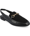 Journee Collection Lainey Slingback Flat In Black