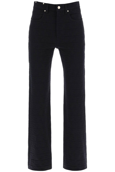 Fendi Trousers In Black