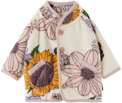 Molo Baby Off-white Uli Jacket In 6903 Retro Bloom