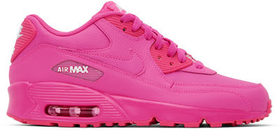 Nike Kids Pink Air Max 90 Ltr Big Kids Sneakers