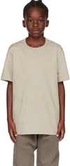 RICK OWENS KIDS GRAY LEVEL T-SHIRT