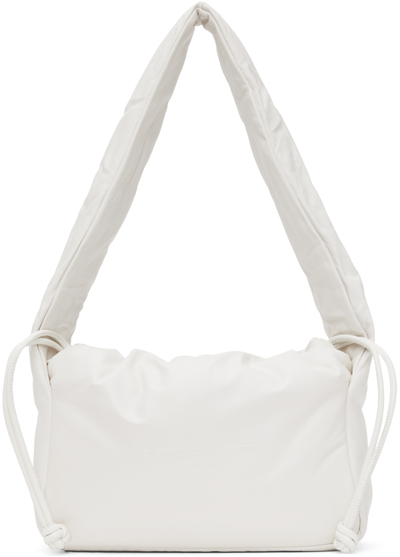 Alexander Wang White Small Ryan Puff Bag