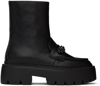 Jimmy Choo Bryer Platform Ankle Boots In Black