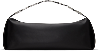 Alexander Wang Black Large Marques Bag In 001 Black