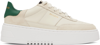 Axel Arigato Beige Orbit Sneakers In Cremino/green