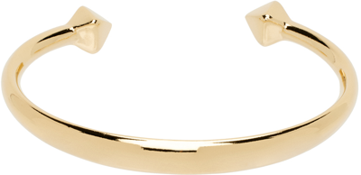 Isabel Marant Gold Ring Cuff Bracelet In 12do Dore