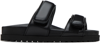 Gia Borghini Gia X Pernille Teisbaek Perni 11 Leather Sandals In 5000 Black