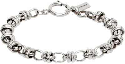 Isabel Marant Silver So Serious Bracelet In 08si Silver