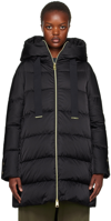 Herno Hooded Down Coat In 9300 Nero
