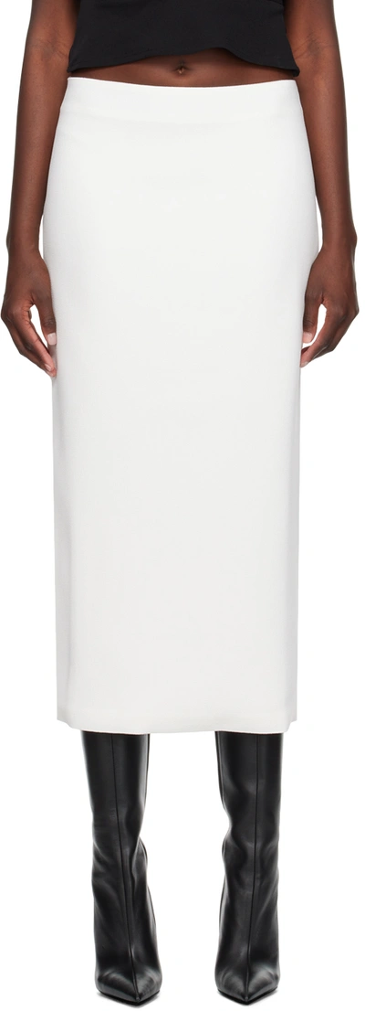 16arlington White Peyta Midi Skirt