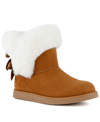 Juicy Couture Women's King Cozy Cold Weather Boots In Cognac