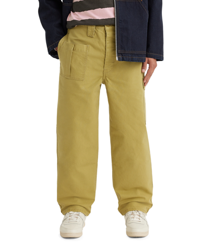 Levi's Men's Relaxed-fit Utility Pants In Green Moss