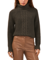 1.state Women's Turtleneck Back-cutout Raglan-sleeve Sweater In Enigma