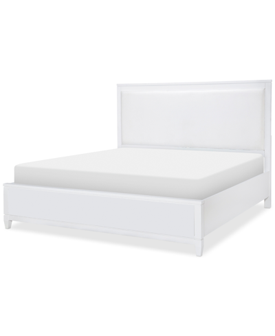 Furniture Summerland Panel King Bed In White