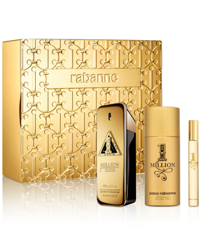 Paco Rabanne Men's 3-pc. 1 Million Elixir Parfum Intense Gift Set
