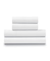Ella Jayne Luxe Cotton Percale Cool And Crisp Deep Pocket Sheet Set In White