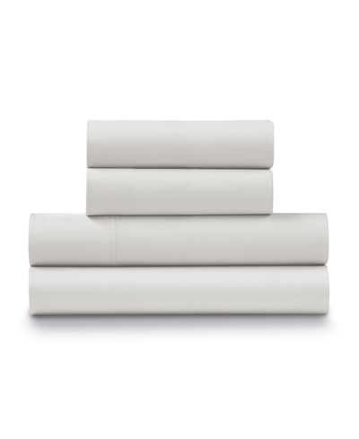 Ella Jayne 500 Thread Count Cotton Sateen Deep Pocket 4 Piece Sheet Set, Queen In Stone