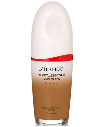 Shiseido Revitalessence Skin Glow Foundation Spf 30 In Amber