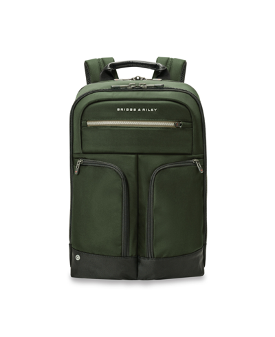 Briggs & Riley Hta Slim Expandable Backpack In Forest