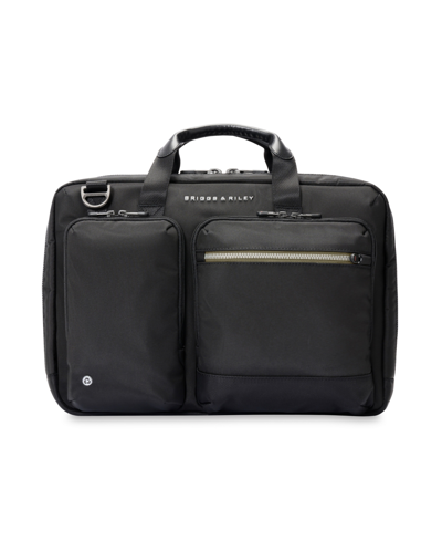 Briggs & Riley Here, There, Anywhere Medium Expandable Brief In Black