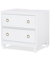 FURNITURE SUMMERLAND TWO DRAWER NIGHTSTAND