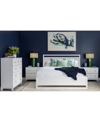 FURNITURE SUMMERLAND 3PC SET (KING PANEL BED, CHEST, NIGHTSTAND)