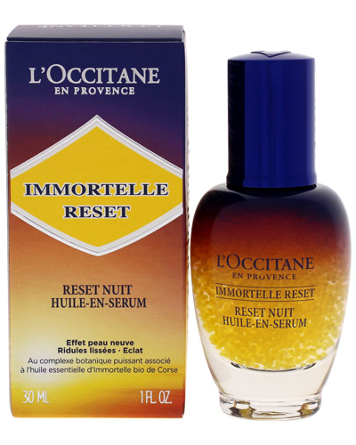 L'occitane 1oz Immortelle Reset Overnight Reset Oil-in Serum